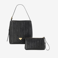 BANNWIL | Beuteltasche classic schwarz/gold