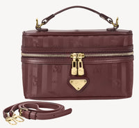 MOUTIER | Shoulder bag antique red/gold