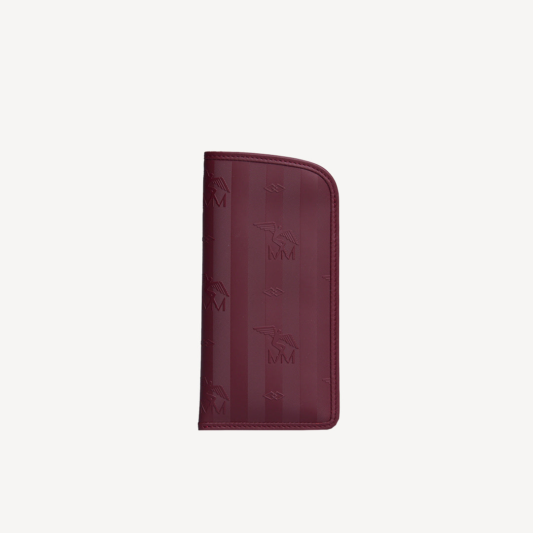 RUCHEN | Brillenetui antik rot/gold