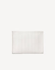 BASODINO | Necessaire pearl weiss/silber - VON HINTEN