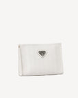 BASODINO | Necessaire pearl weiss/silber - SEITLICH