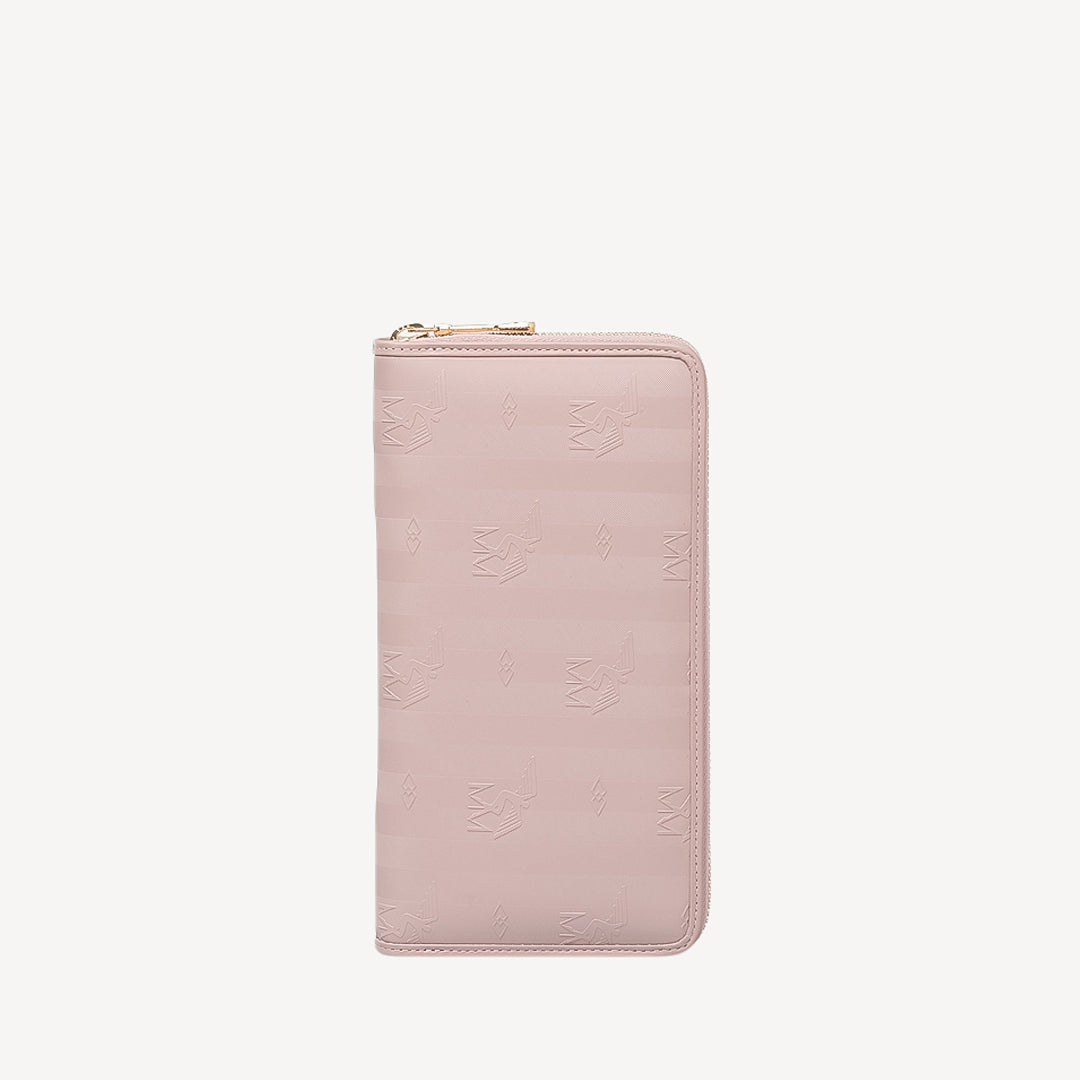 CLARIDEN | Portemonnaie soft rosé/gold - frontal