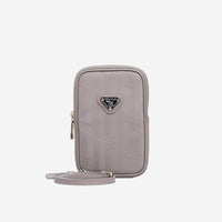 WILDHORN | Handyportemonnaie taupe grau/gold