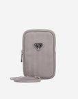 WILDHORN | Handyportemonnaie taupe grau/gold