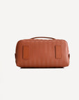 SERVAZ | Necessaire sahara braun/gold- VON HINTEN