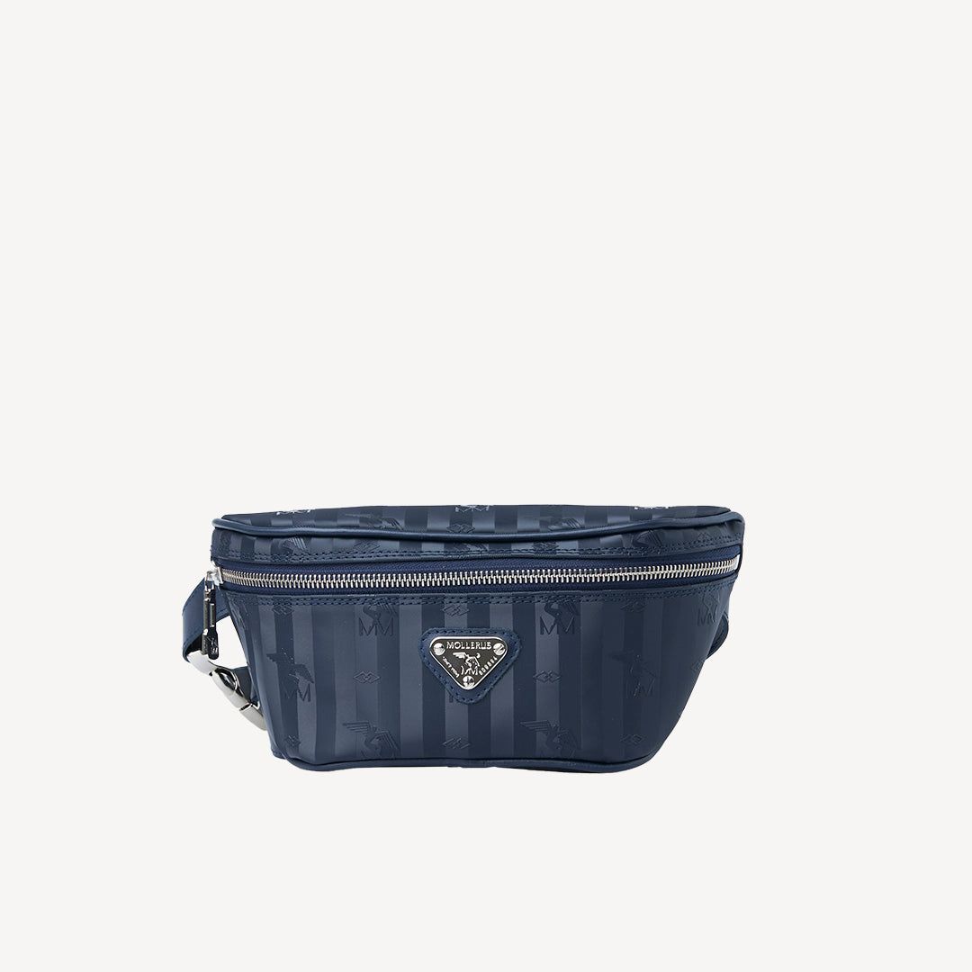 GRINDELWALD | Bauchtasche space blau/silber - FRONTAL