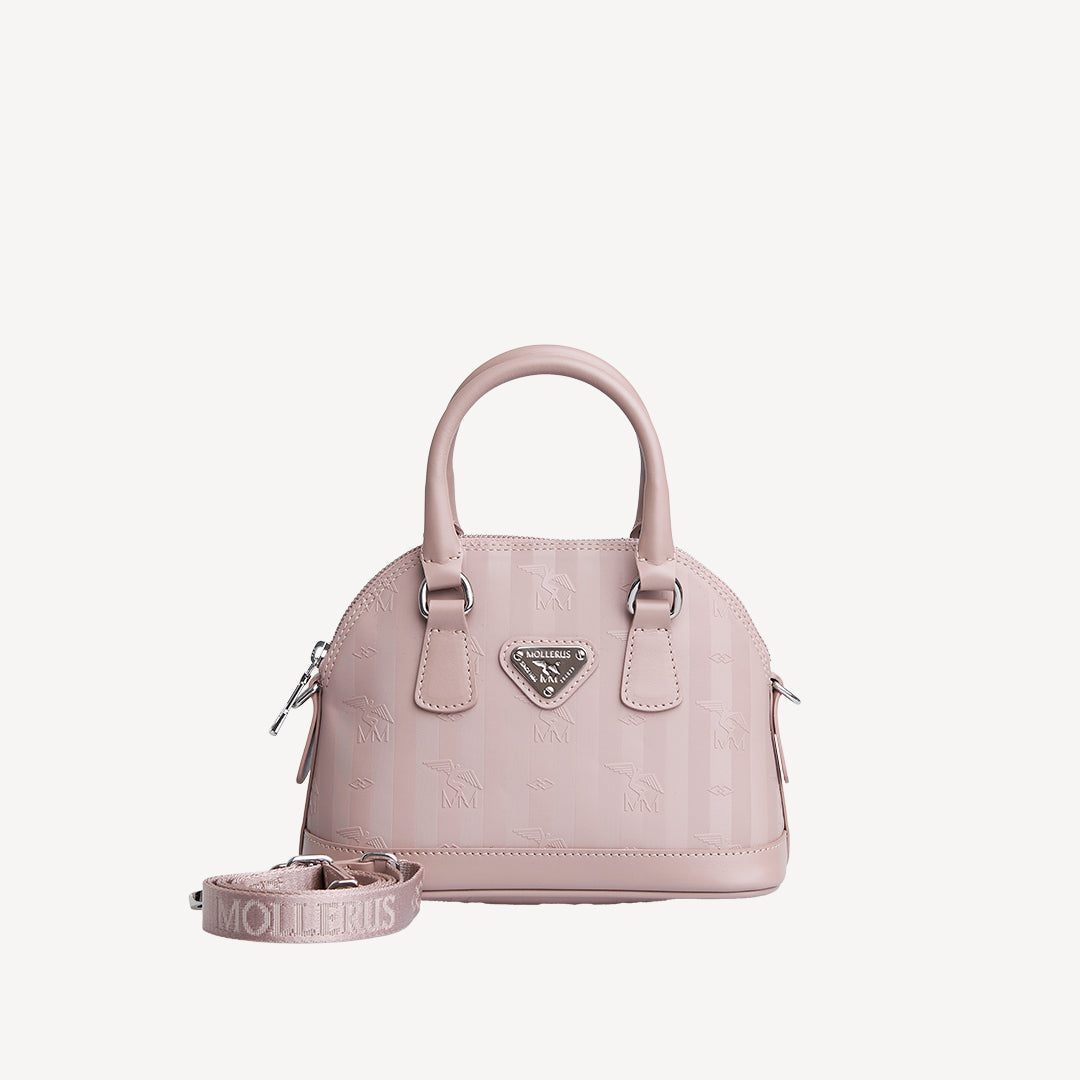 OETWIL | Handtasche soft rosé/silber - FRONTAL