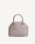 OETWIL | Handtasche taupe grau/gold - VON HINTEN