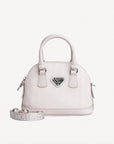 OETWIL | Handtasche pearl weiss/silber - frontal