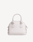 OETWIL | Handtasche pearl weiss/silber - VON HINTEN