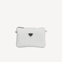 TAMINS | Umhängetasche snow weiss/silber