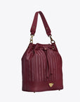 NIESEN | Bucket bag antique red/gold