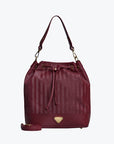 NIESEN | Bucket bag antique red/gold