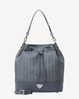 NIESEN | Beuteltasche elephant grau/silber - frontal