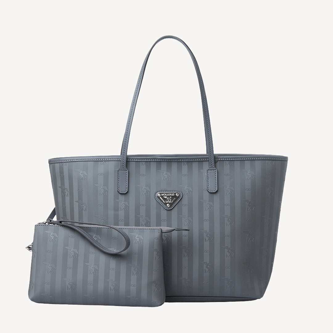 BERN | Shopper elephant grau/silber - frontal