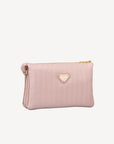 GLAND | Umhängetasche soft rosé/gold - SEITLICH
