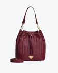 SION | Beuteltasche antik rot/gold