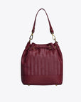 SION | Beuteltasche antik rot/gold