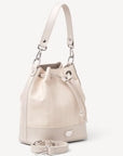 SION | Sac à main pearl blanc/argenté