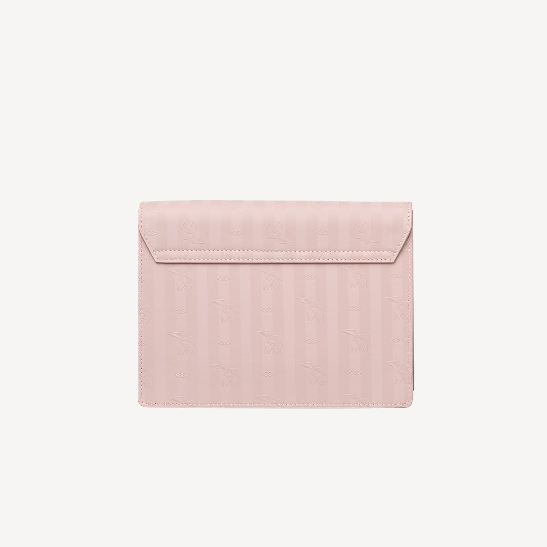 WIL | Umhängetasche soft rosé/gold - VON HINTEN