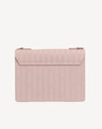 VOLONTÉ | Sac bandoulière soft rose/argent