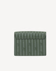 MELIDE | Sac bandoulière vert olive/nastro/or