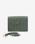 WIL | Sac bandoulière vert olive/nastro/or