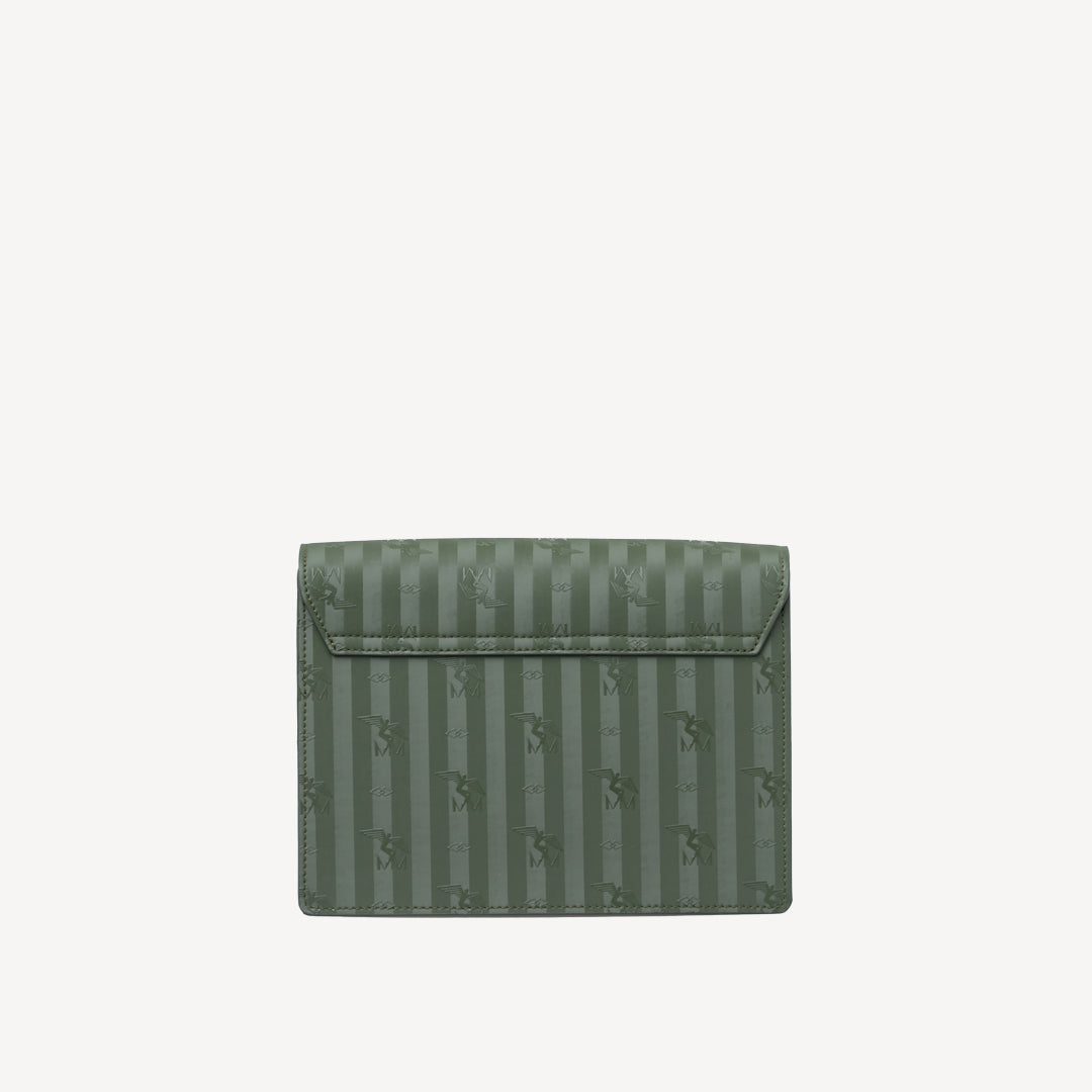 WIL | Shoulder bag olive green/nastro/gold
