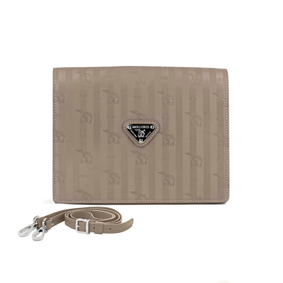 WIL | Umhängetasche taupe/silber