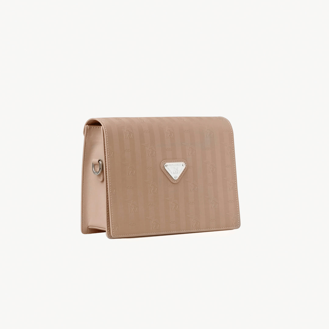 WIL | Shoulder bag cappuccino beige/gold