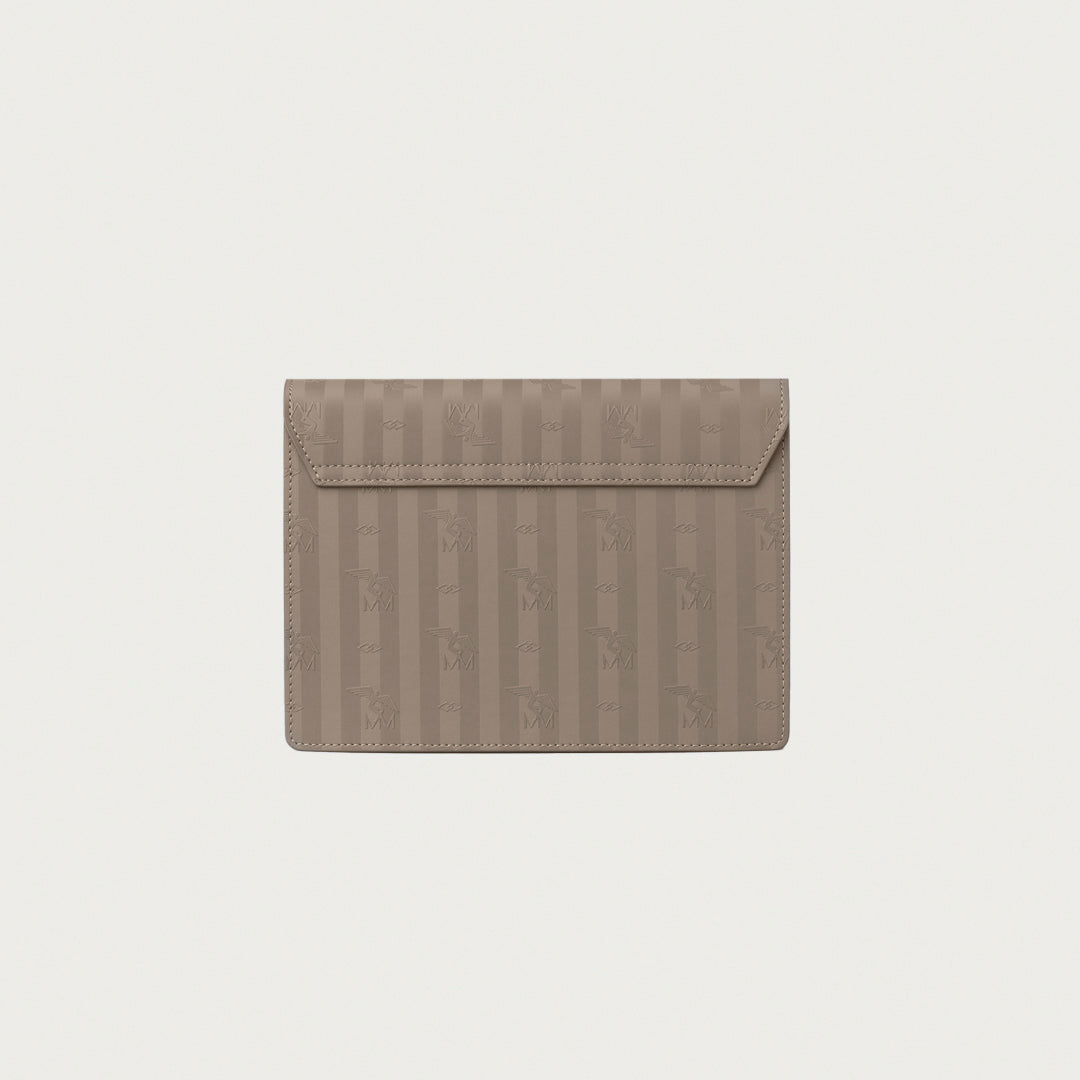 WIL | Shoulder bag taupe grey/silver