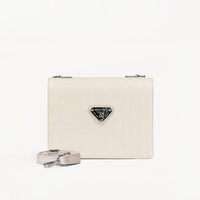 MELIDE | Crossover pearl white/silver