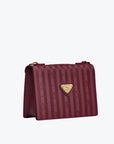 MELIDE | Shoulder bag antique red/gold