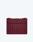 MELIDE | Shoulder bag antique red/gold