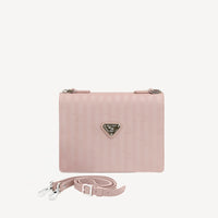 MELIDE | Shoulder bag soft rose/silver