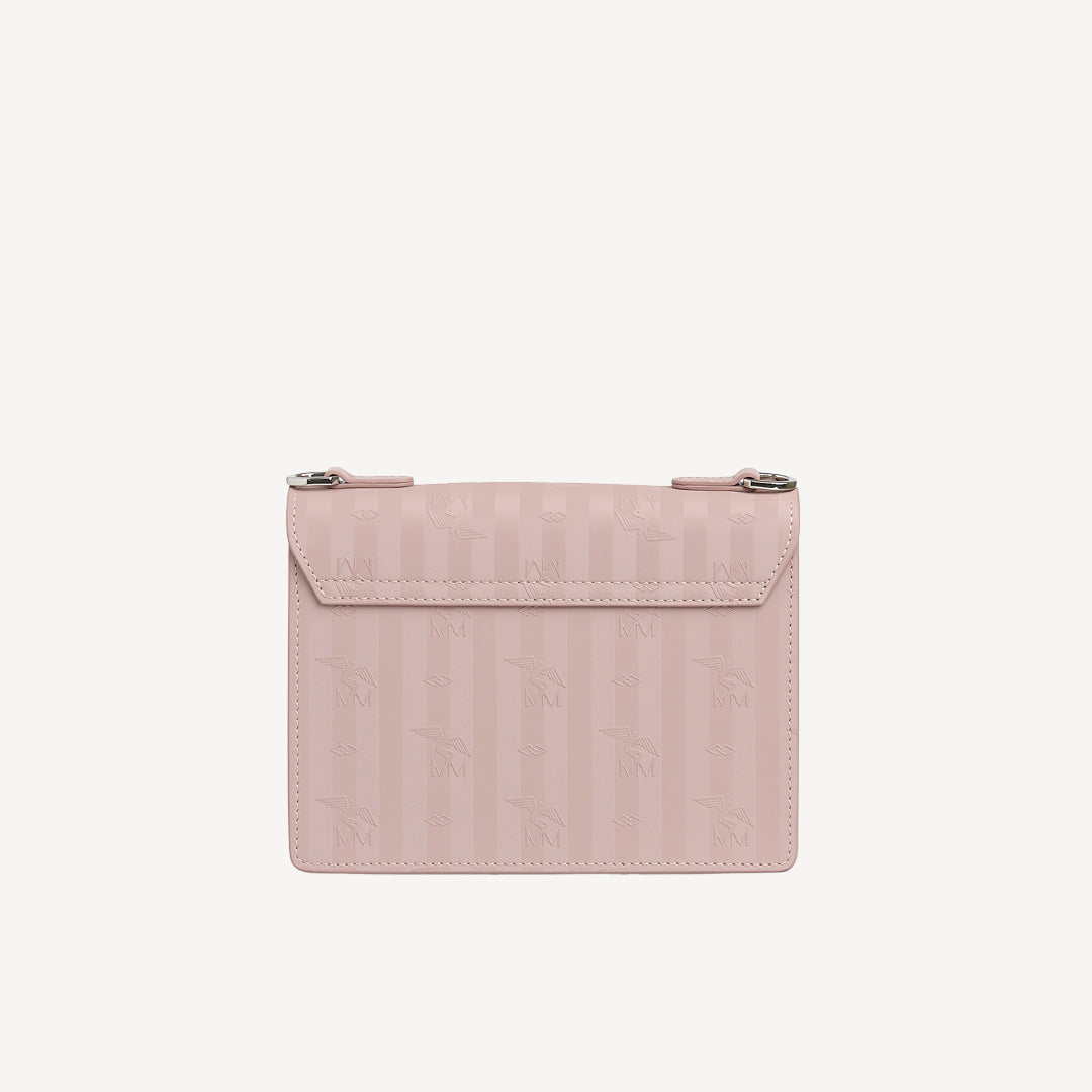 MELIDE | Umhängetasche soft rosé/gold