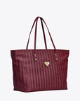 WINTERTHUR | Shopper with zipper antique red/gold