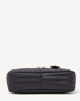 MARLY | Sac à bandoulière noir/or