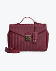 MARLY | Shoulder bag antique red/gold