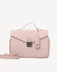 MARLY | Umhängetasche soft rosé/gold - FRONTAL