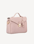 MARLY | Umhängetasche soft rosé/gold - SEITLICH