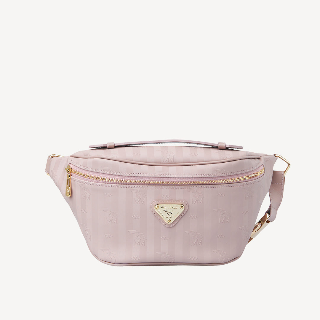 BRIENZ | Gürteltasche soft rosé/gold - FRONTAL