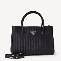 DONAT | sac à main noir/argenté