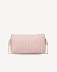 ZELL | Umhängetasche soft rosé/gold - VON HINTEN