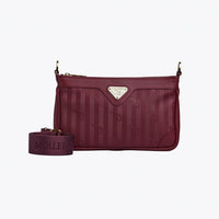FLUMS | Shoulder bag antique red/gold 