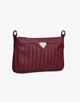 FLUMS | Shoulder bag antique red/gold 