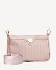 FLUMS | Umhängetasche soft rosé/gold - SEITLICH