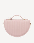 CEVIO | Umhängetasche soft rosé/gold - VON HINTEN