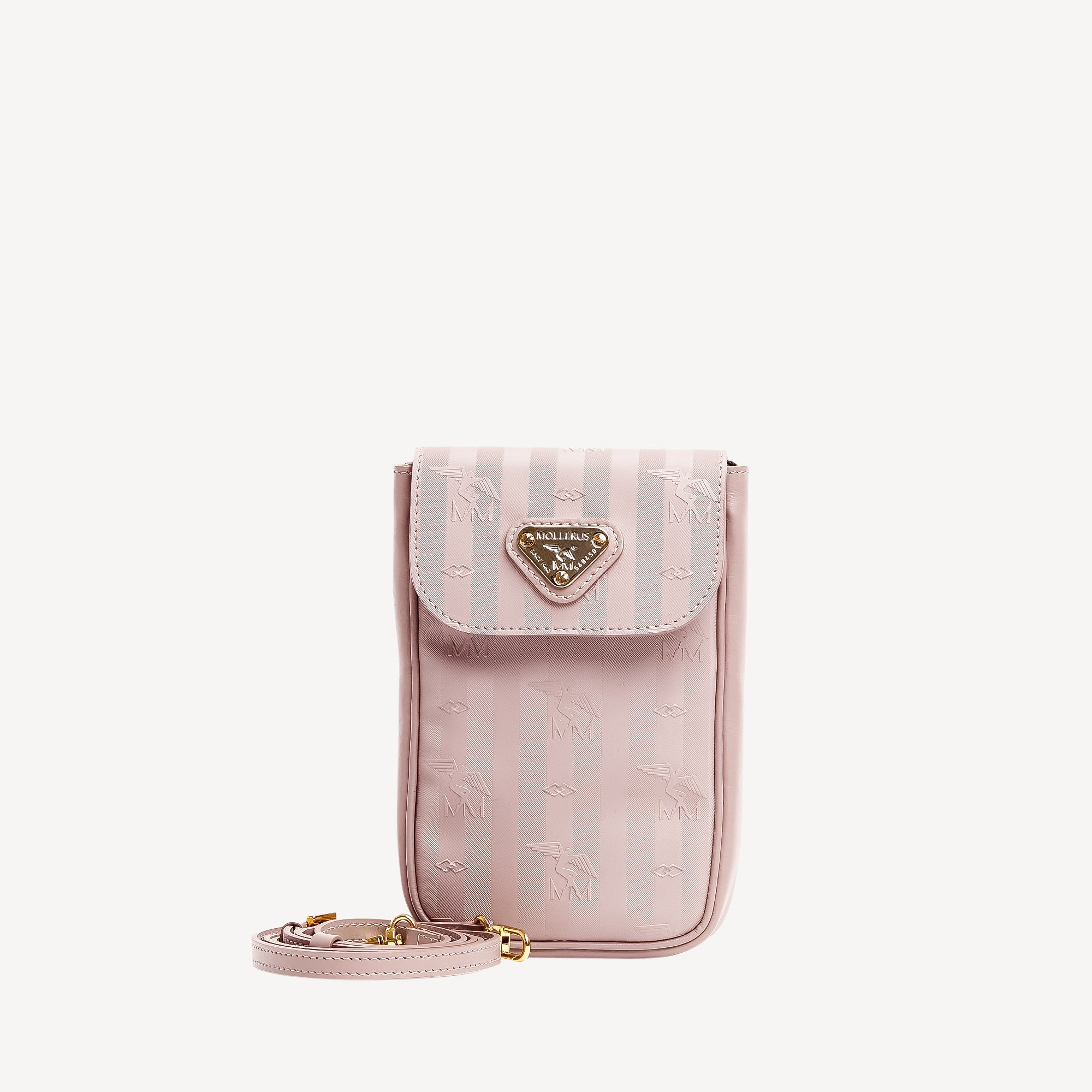 STEG | Handyportemonnaie soft rosé/gold - FRONTAL