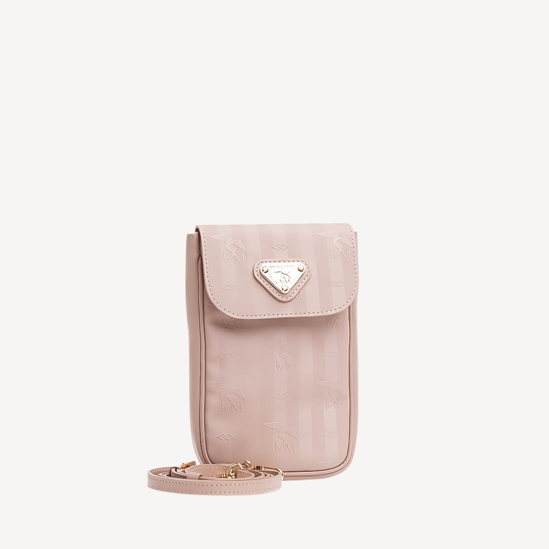 STEG | Handyportemonnaie soft rosé/gold - SEITLICH